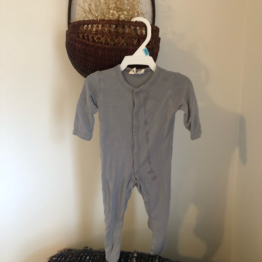 Kyte baby bamboo sleeper, Gray, size Newborn